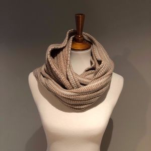 J. Crew Tan Knit Scarf